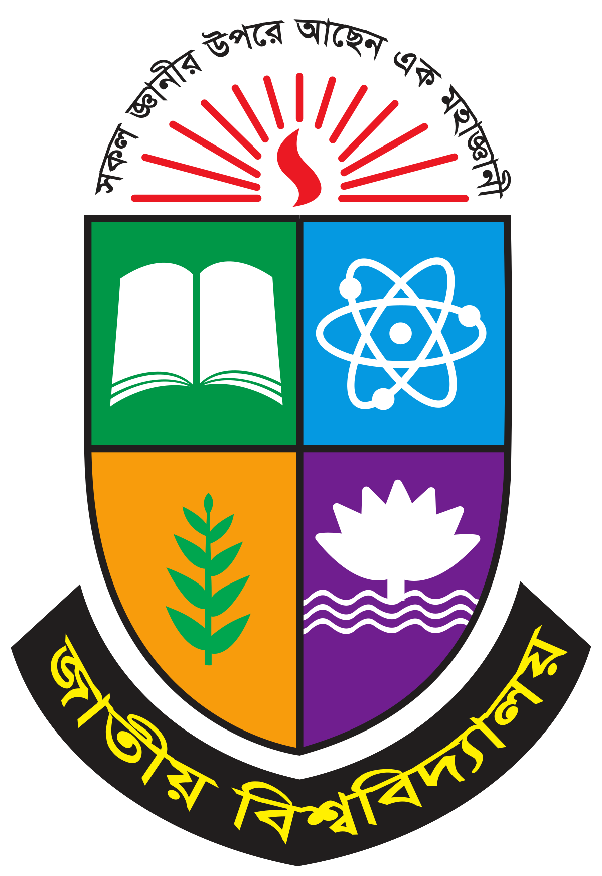 National University, Gazipur Logo